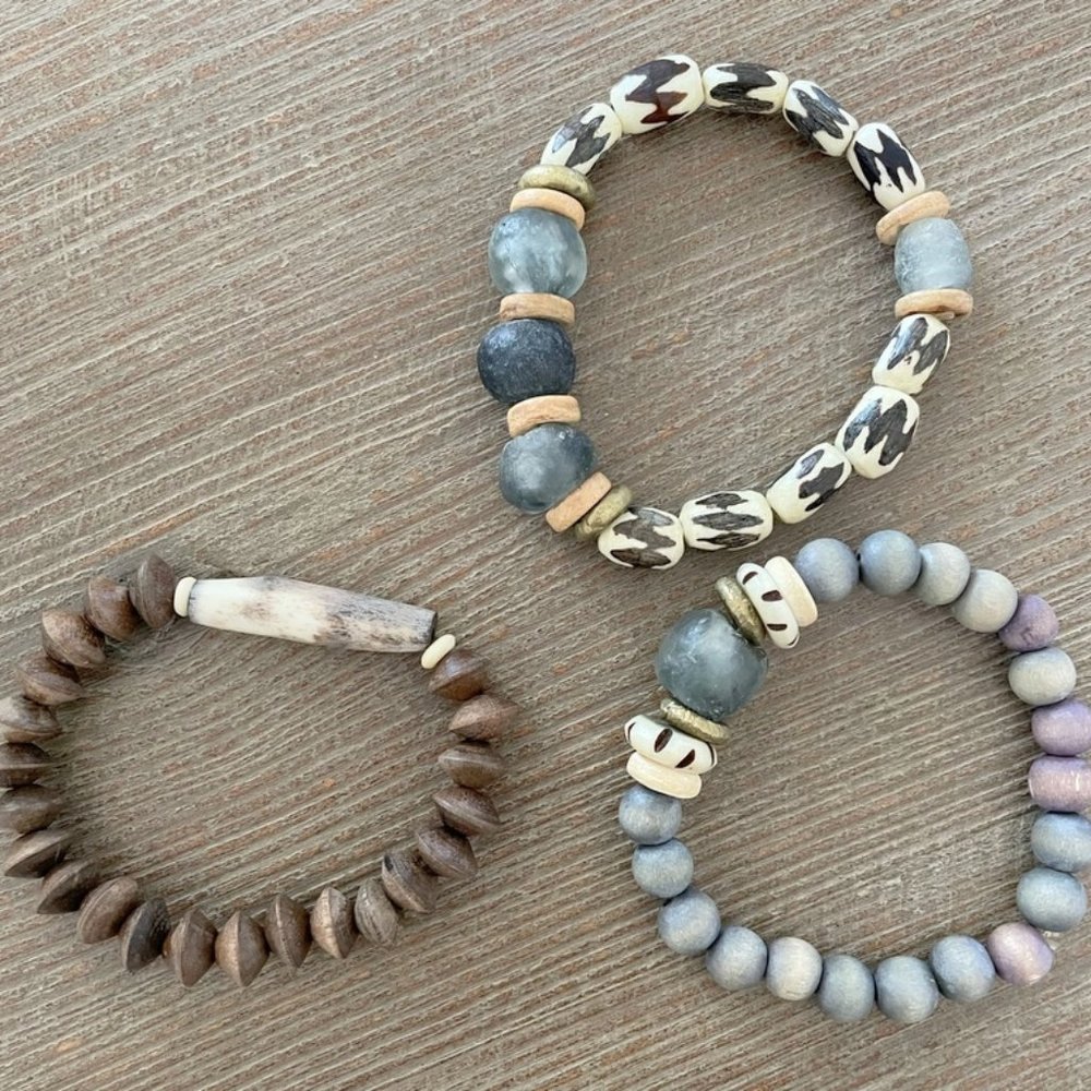 Twine & Twig set of 3 Bracelets